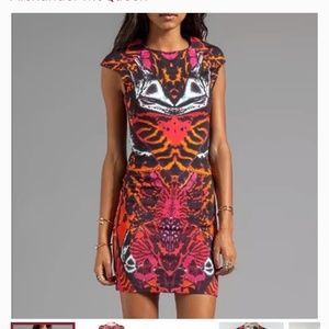 Alexander McQueen Dress S Interlock Kaleidoscope